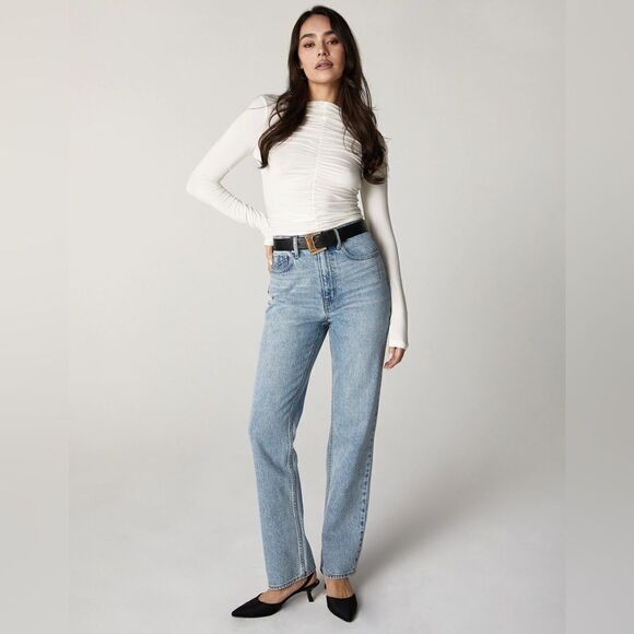 Unpublished Rae High Rise Straight Leg Jeans - Picture 2 of 12